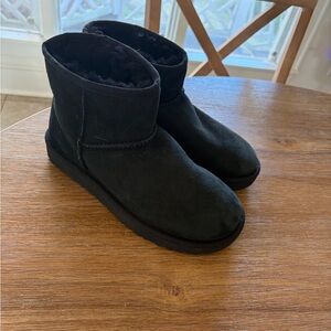 UGG Black Ankle Boots